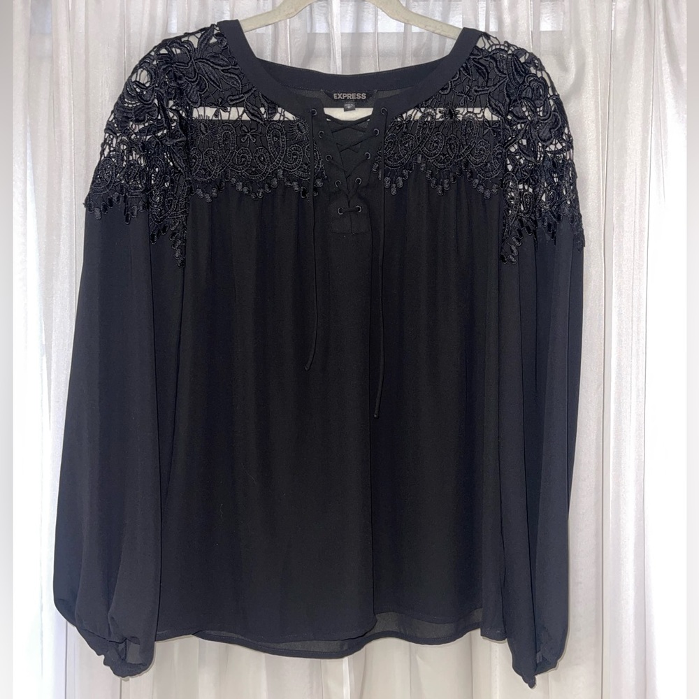 Black Express Top